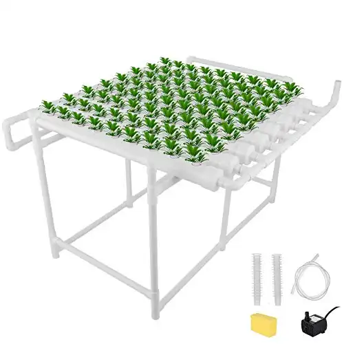 DreamJoy Hydroponic NFT Grow "Table" with 72 Sites, 8 Channels