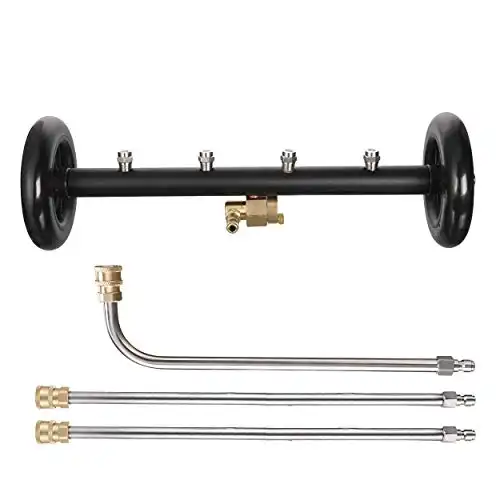 Tool Daily Dual-Function Undercarriage Cleaner,16 Inch, 4000 PSI