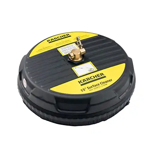 Karcher Universal 15" Pressure Washer Surface Cleaner Attachment, 1/4" Quick-Connect, 3200 PSI