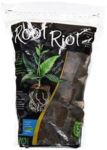 Root Riot Seed Starting Plugs – 50 Plugs