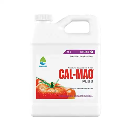 Botanicare Cal-Mag Plus, 2-0-0 NPK, 1 Quart