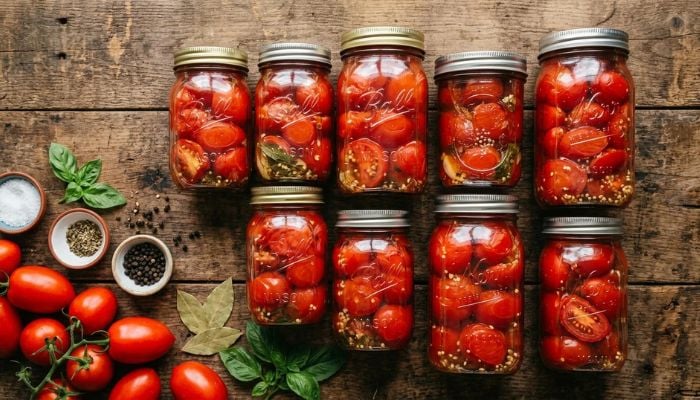 How To Can Tomatoes at Home (Water Bath Method, Step by Step)